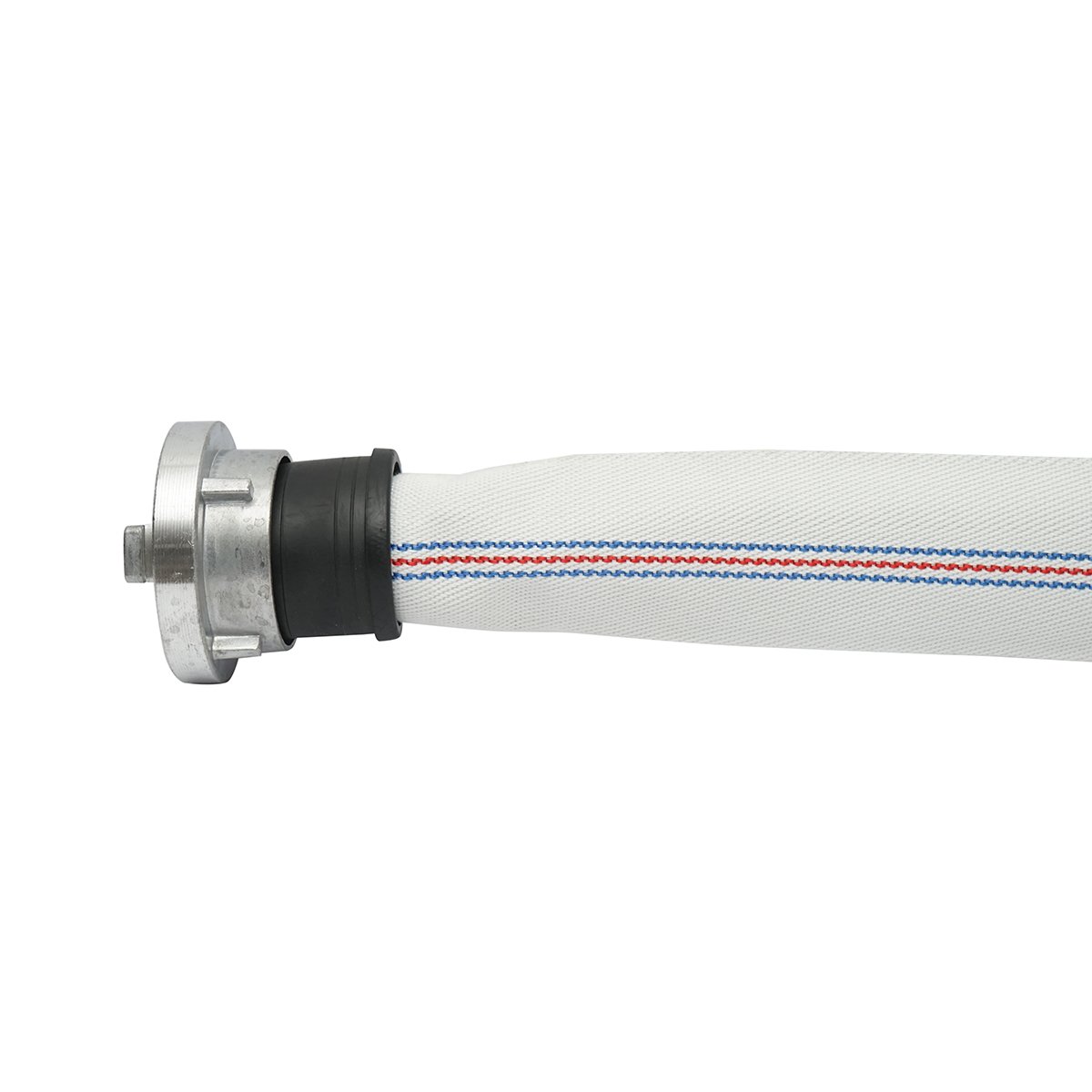 Furtun irigatii/pomp. din PVC 2 toll, lungime 20m cu racorduri aluminu, max 15bar, panzat Breckner Germany